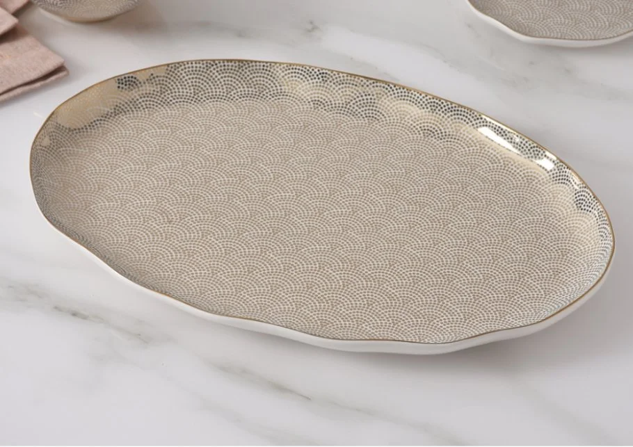 Sensu Large Oval Platter-Pampa Bay