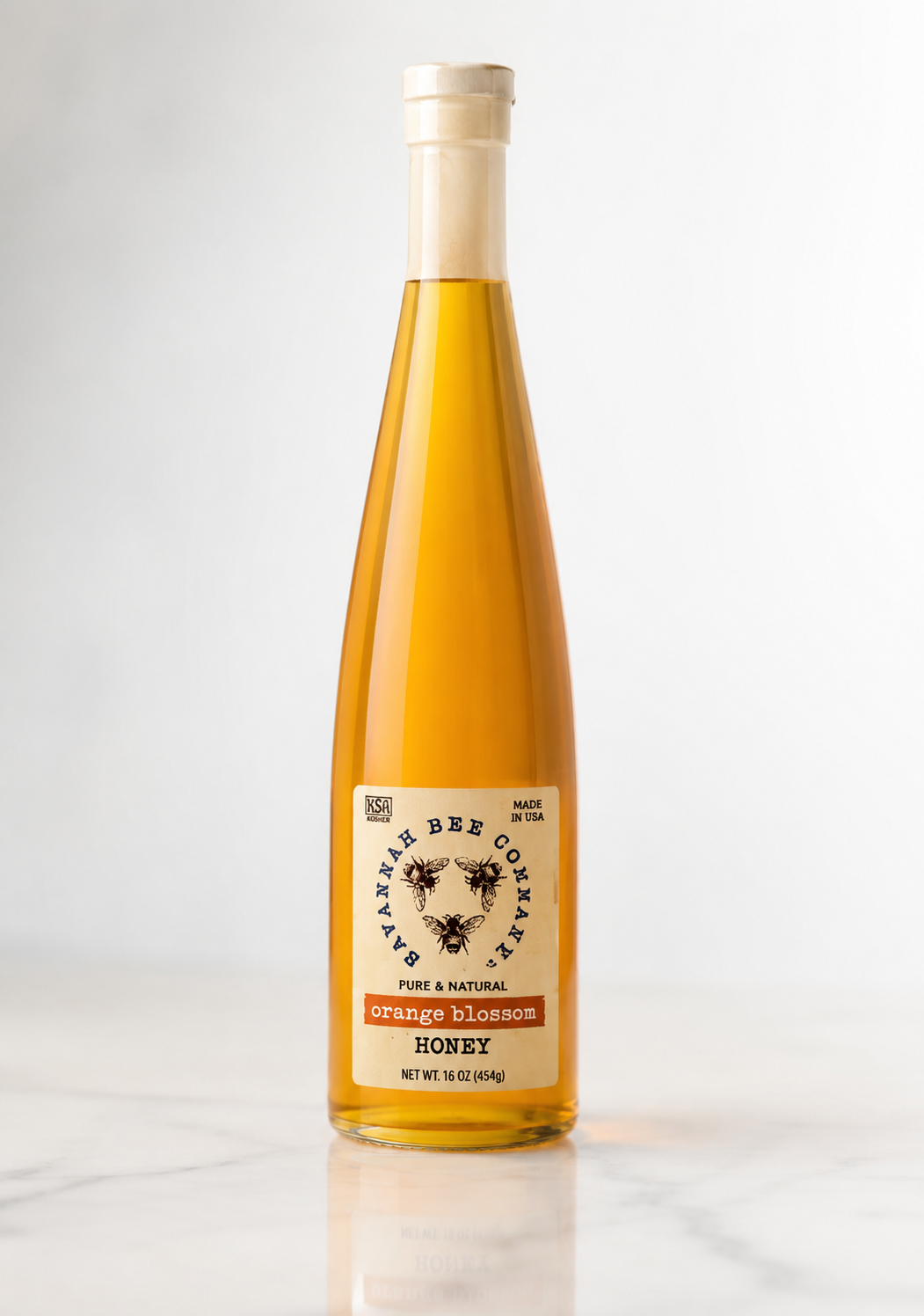 Orange Blossom 20oz. Honey Flute