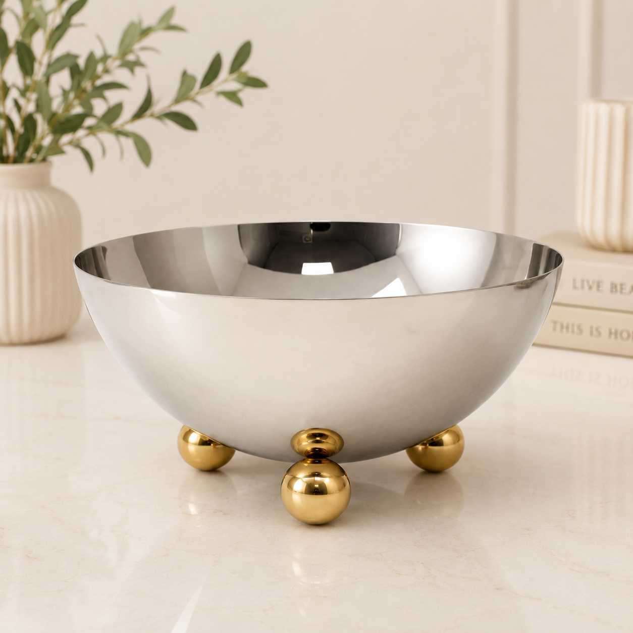 Temari 12-inch Bowl Two Tone with Option of Servers