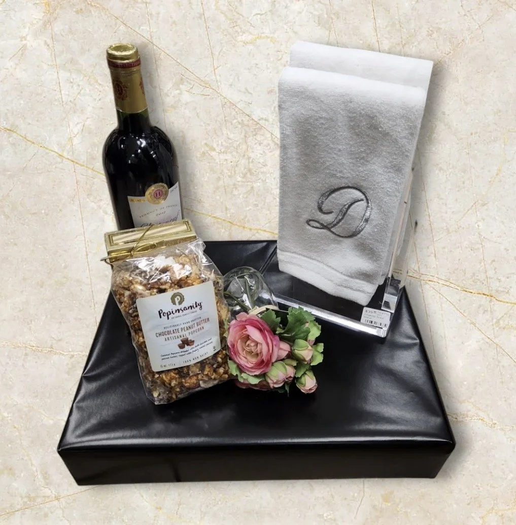 shalach manos initial towel stand.jpg