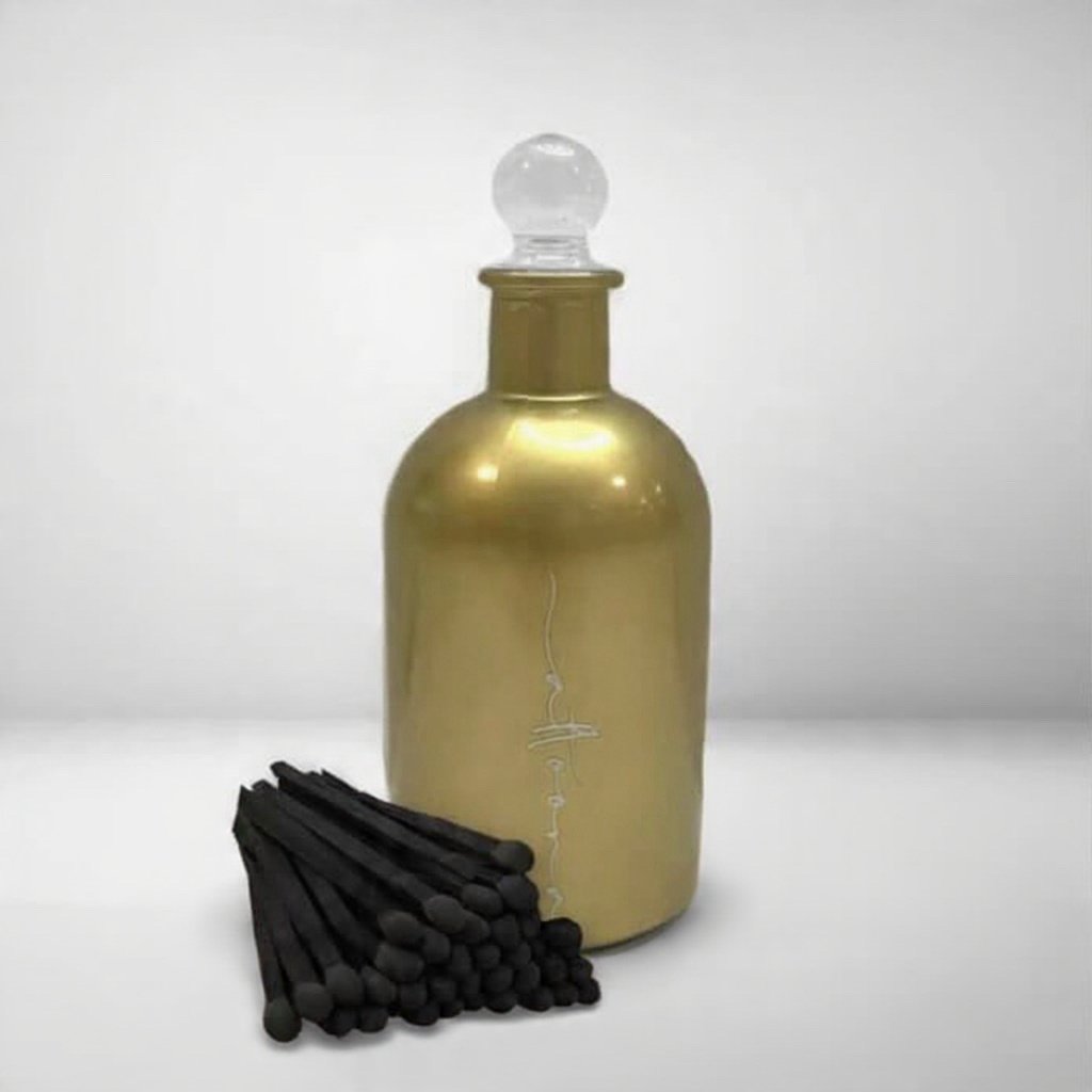 Artisan Matches in Glass Bottle-4 Color Ways