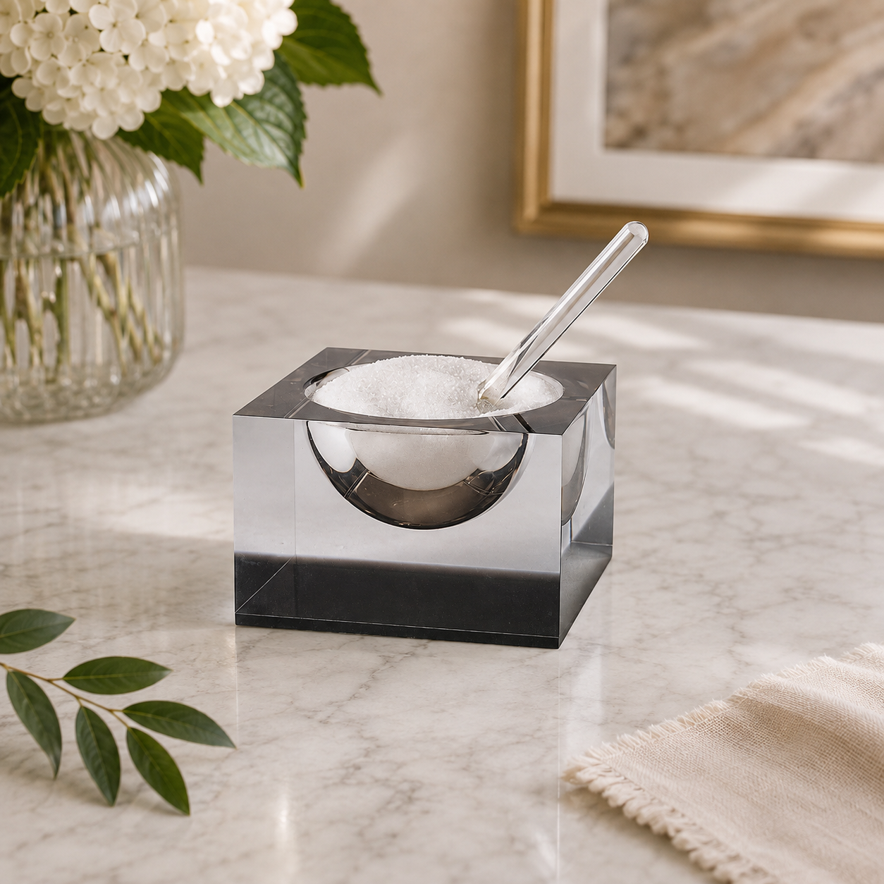 Acrylic Salt Dish-2 color ways
