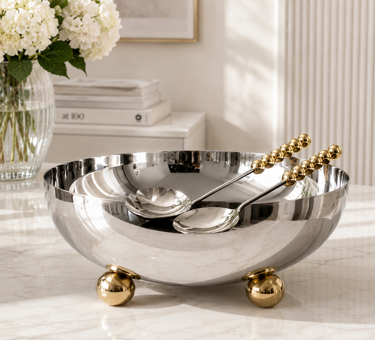 temari silver and gold bowl with servers.PNG