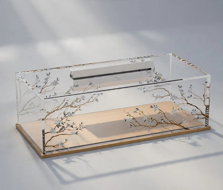 Botanical Blooms Cake Log Holder