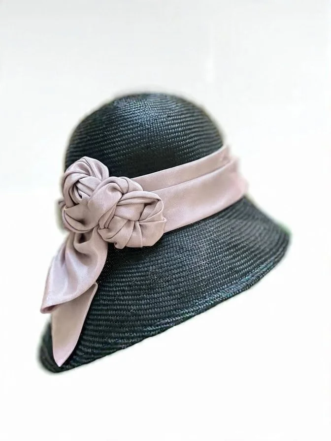 jeanne marie black straw with grey.JPG