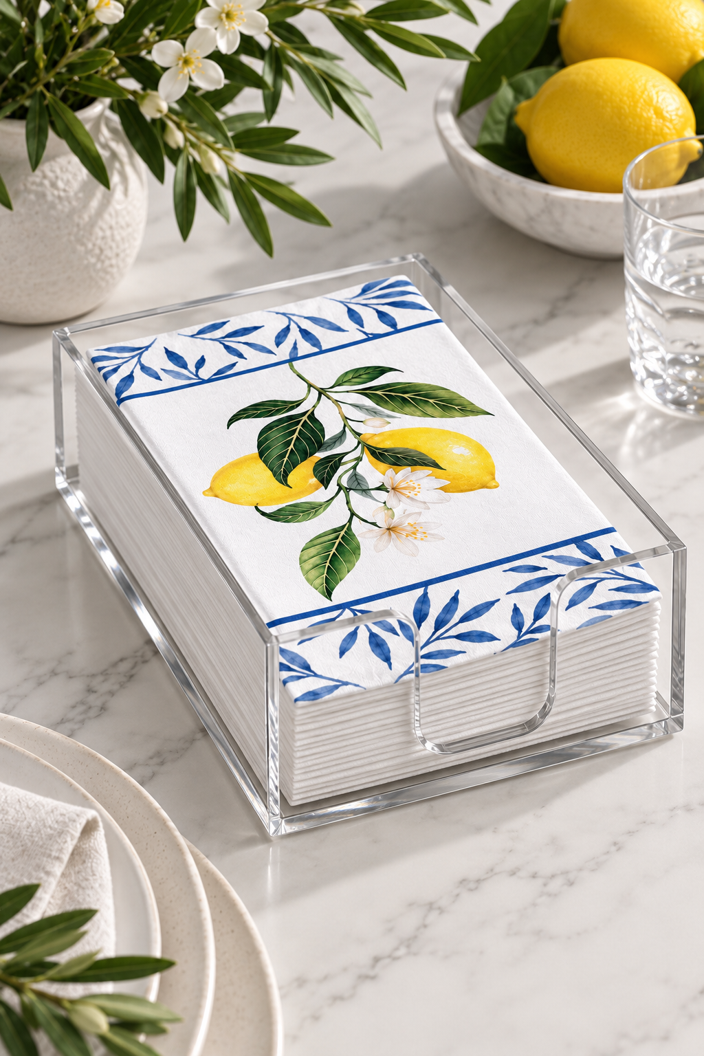 sophistiplate sukkos napkin in holder.png