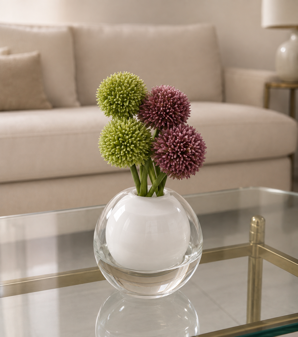 Double Wall Crystal Vase