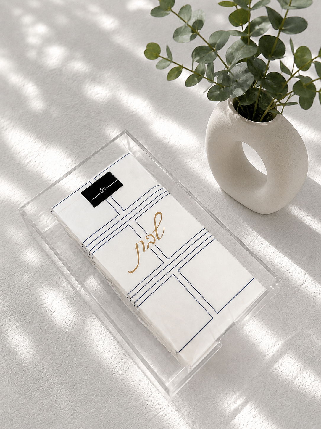Guest Paper Towels/Napkins with Acrylic Holder