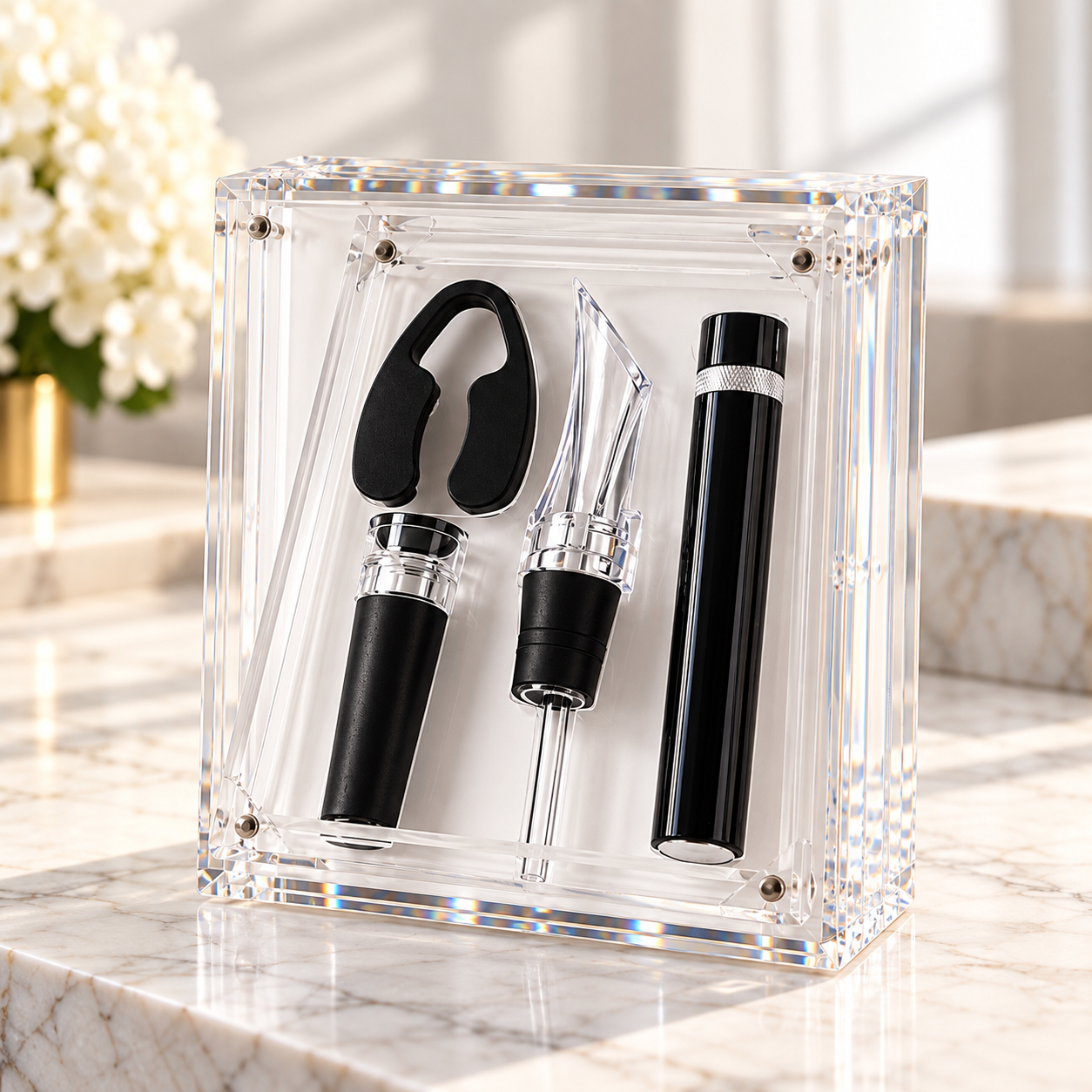 Air Pump Wine Bottle Opener Set