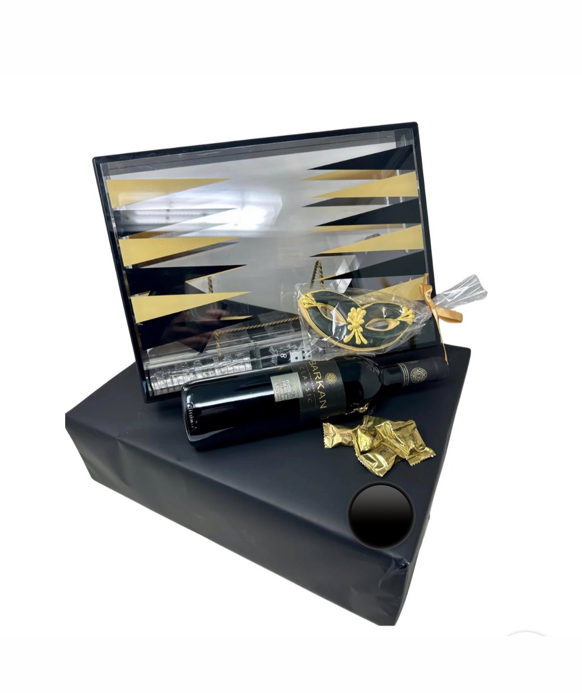 Lucite Backgammon Set Mishloach Manot