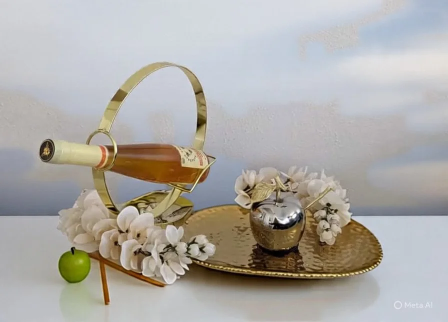 rosh hashana pampa bay and wine holder gift.JPG