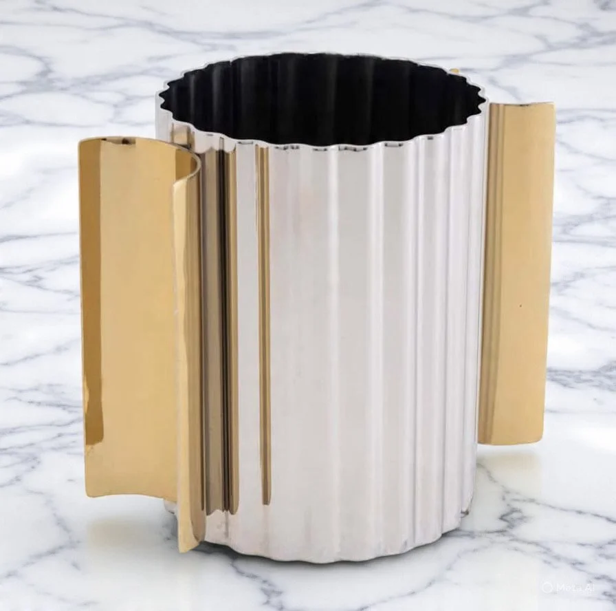 godinger gold fluted washing cup.JPG