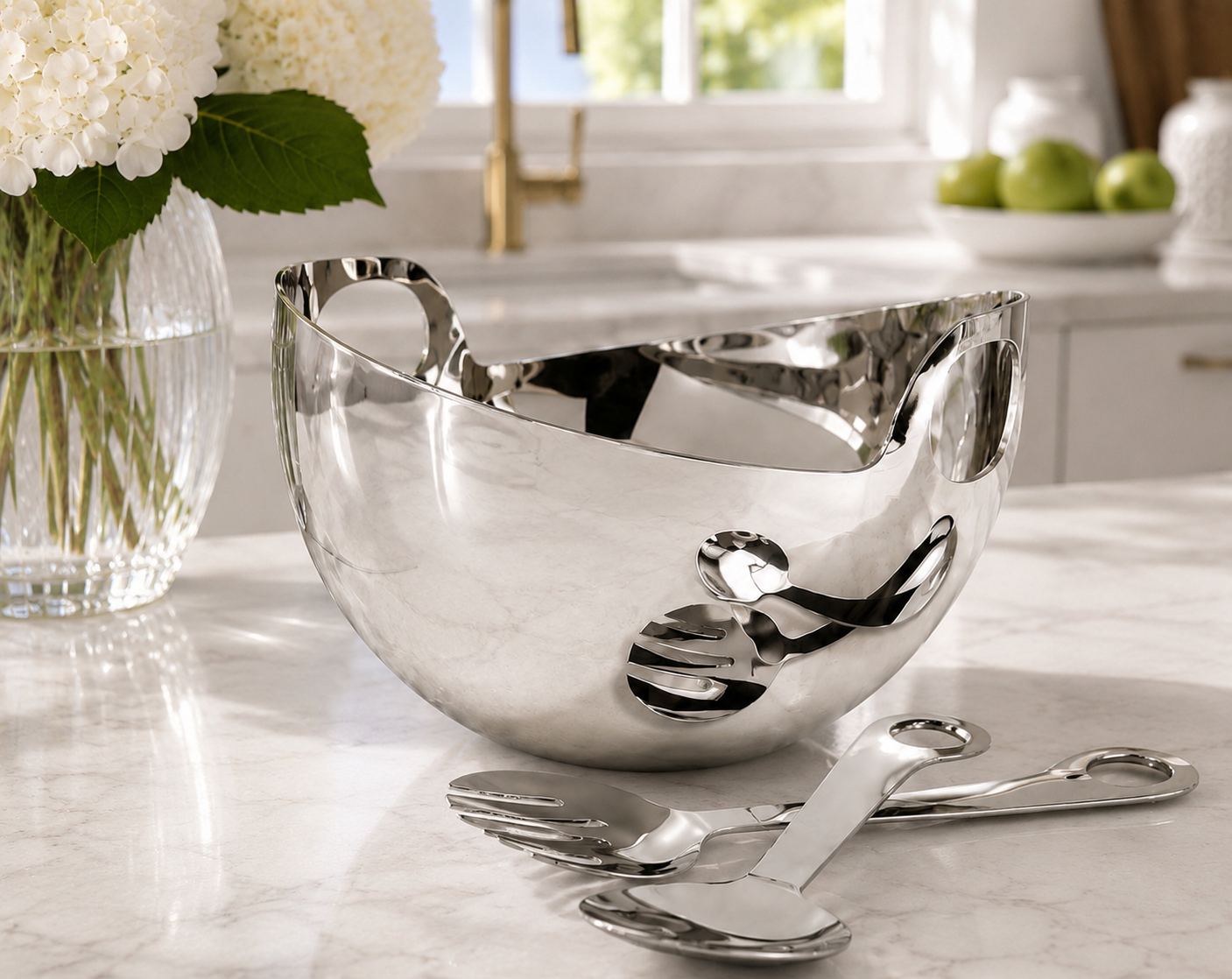 Salad Bowl with Server Set