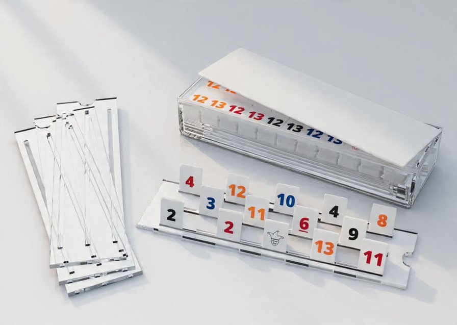 Lucite Rummikub Game