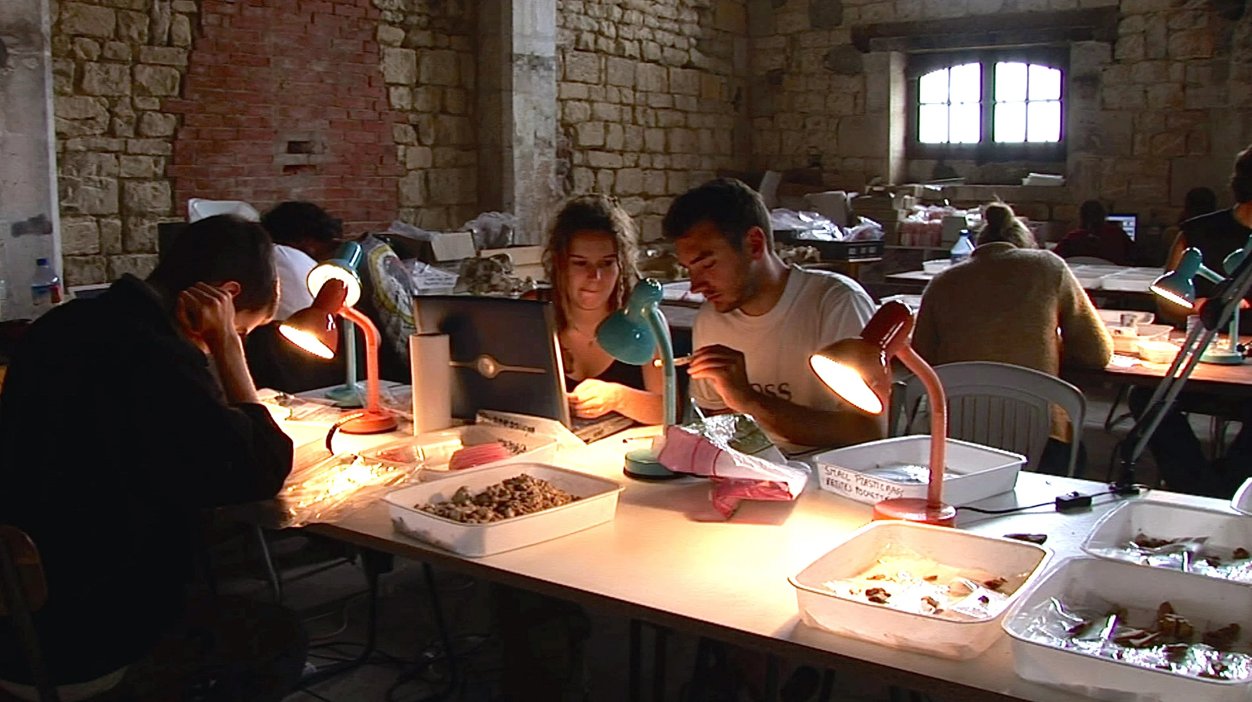 Field Lab near Jonzac Dig (2006)
