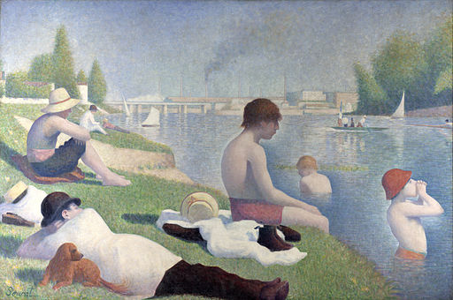 Georges Seurat, "Bathers in Asnières"