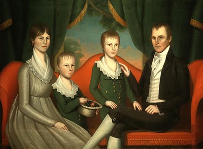 1804 Ralph Eleaser Whiteside Earl Family Portrait