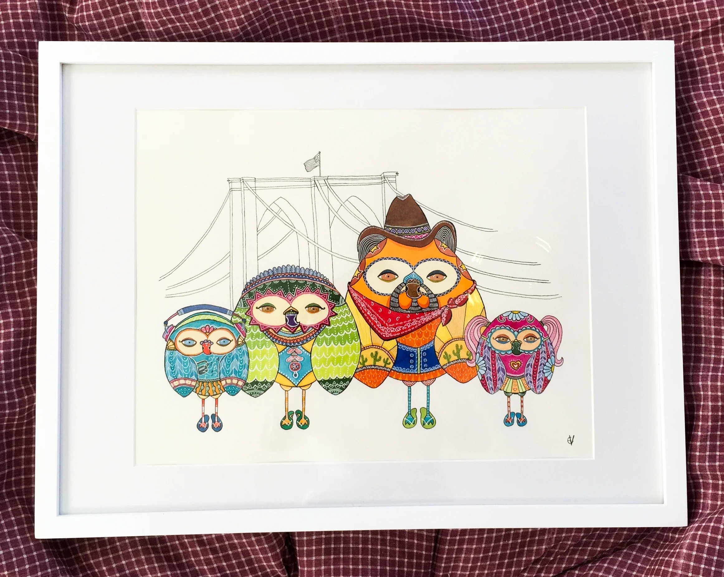 An Owl Family Portrait