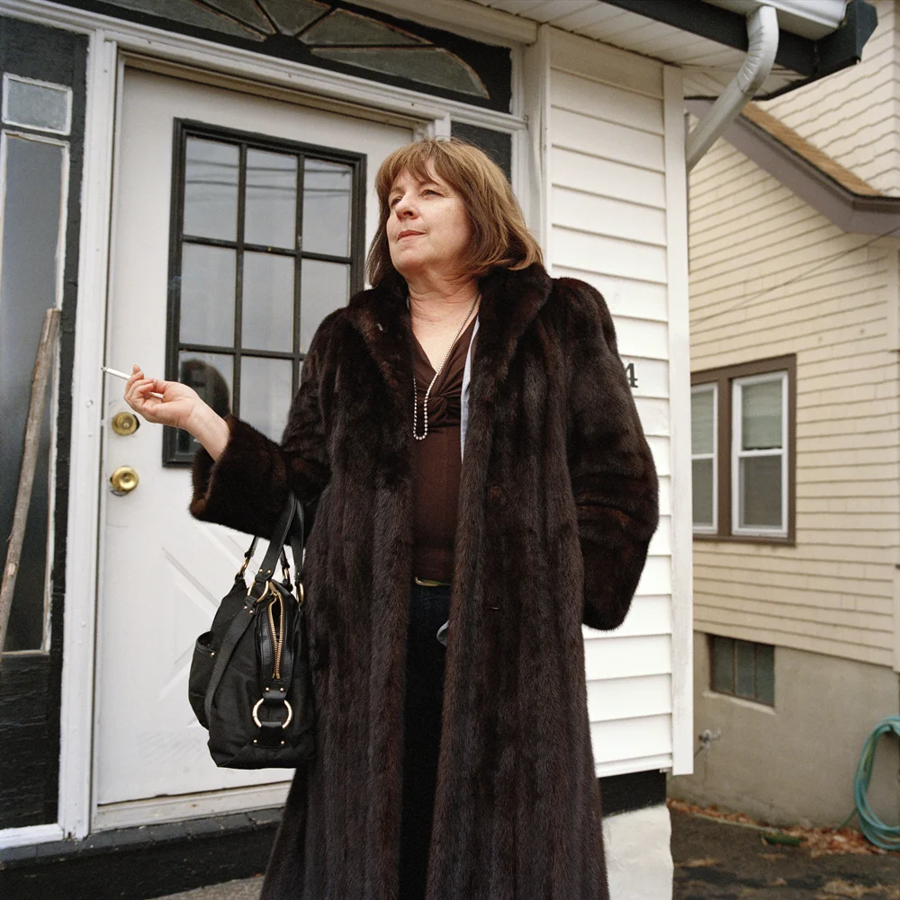 Mom taking a break from lunch at my brother’s, Price Hill, Cincinnati, Ohio 2011