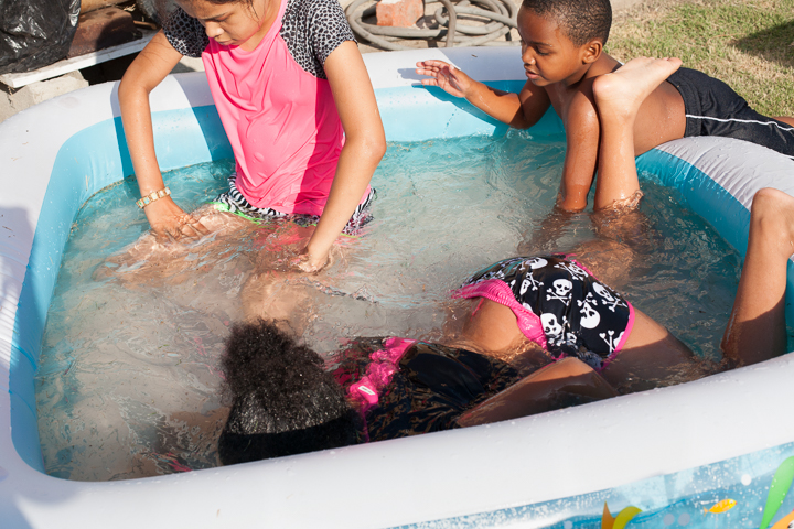 Backyard pool, Los Angeles 2014