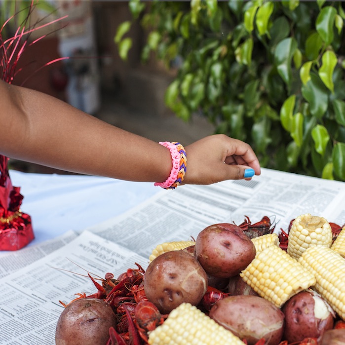 Crawfish, Fourth of July, Los Angeles 2014