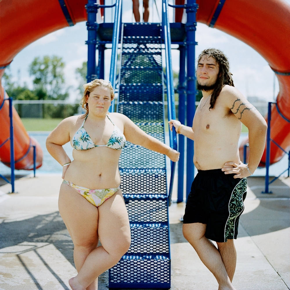   Sarah and Cam at the YMCA, Toledo, Ohio  2003 