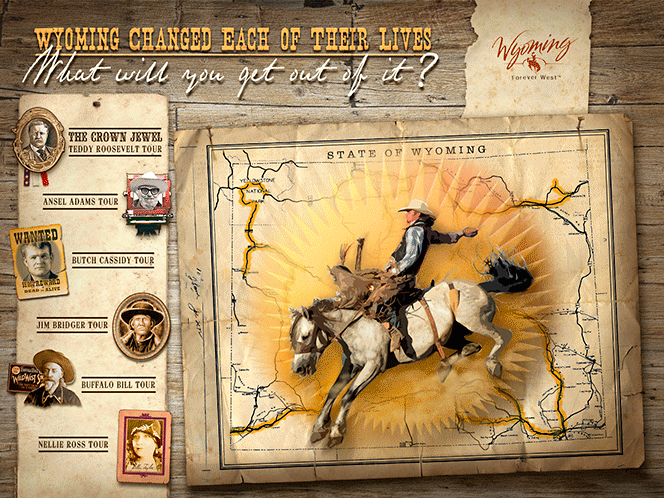 WYOMING TOURIST BOARD MICROSITE