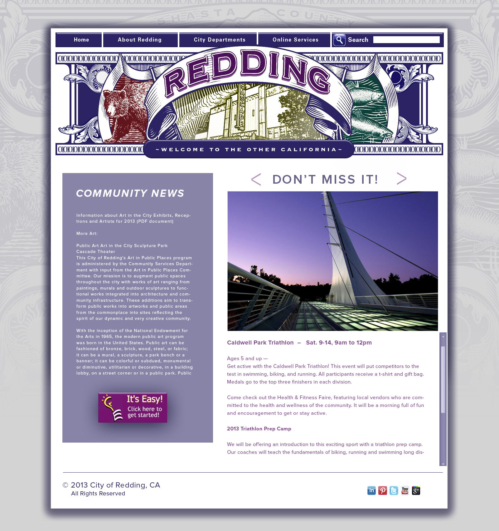 CITY OF REDDING, CALIFORNIA