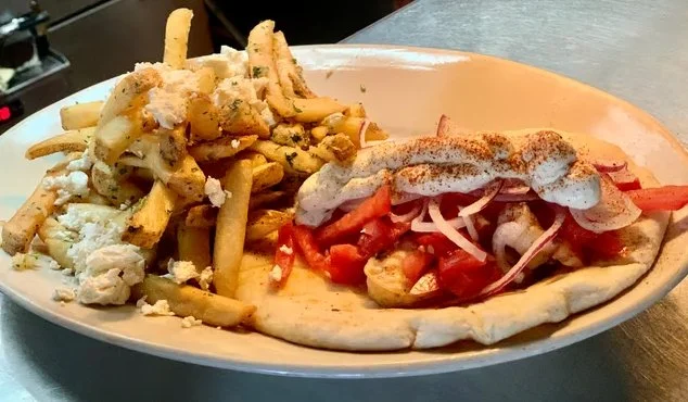 Chicken Souvlaki Pita