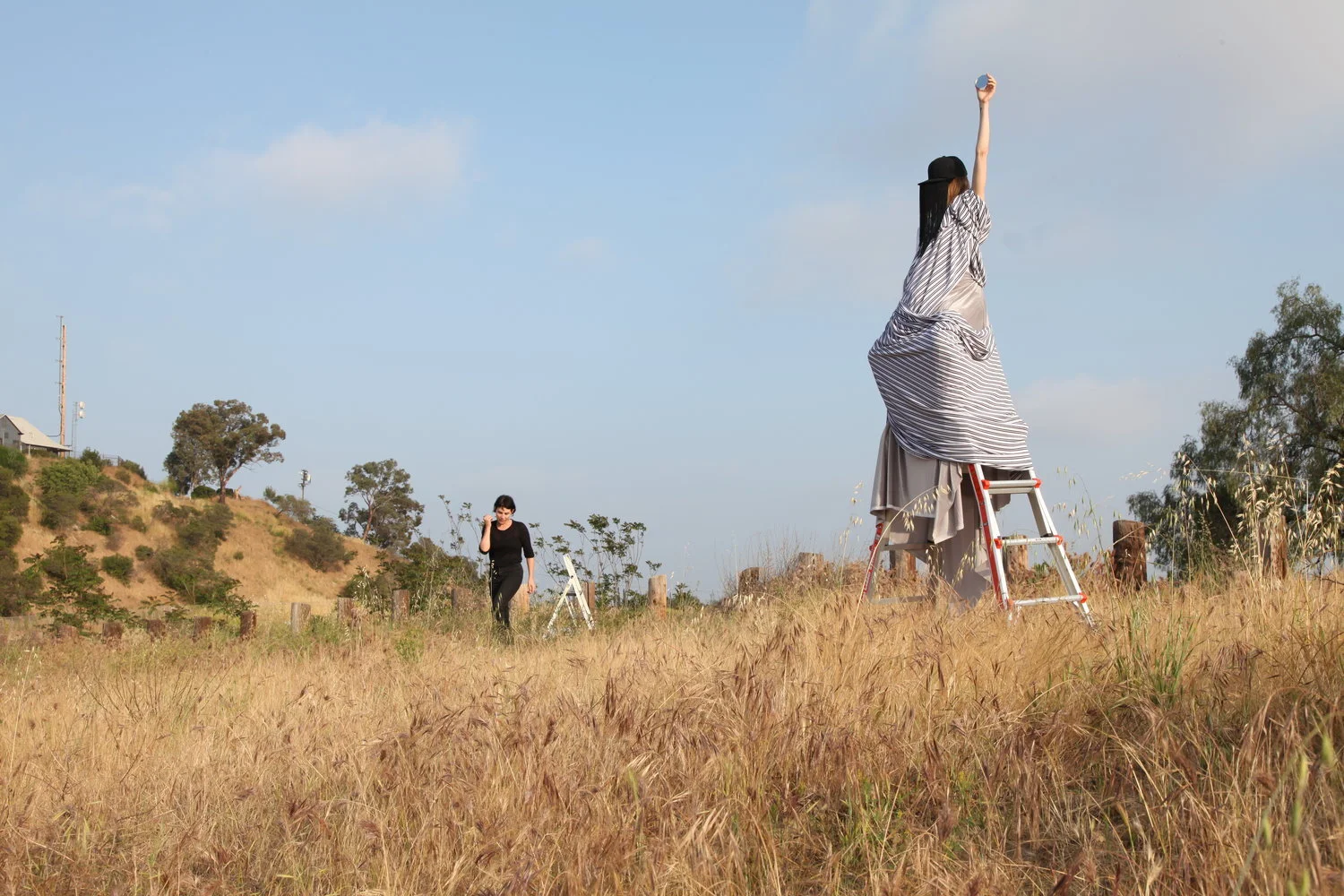  Dazzle Camouflage, 2019 Performance festival Weekend at Berenice Flat Top Hill (Montecito Heights), Los Angeles, California 