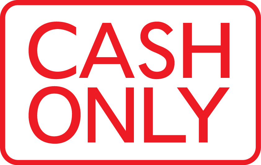 Only cash