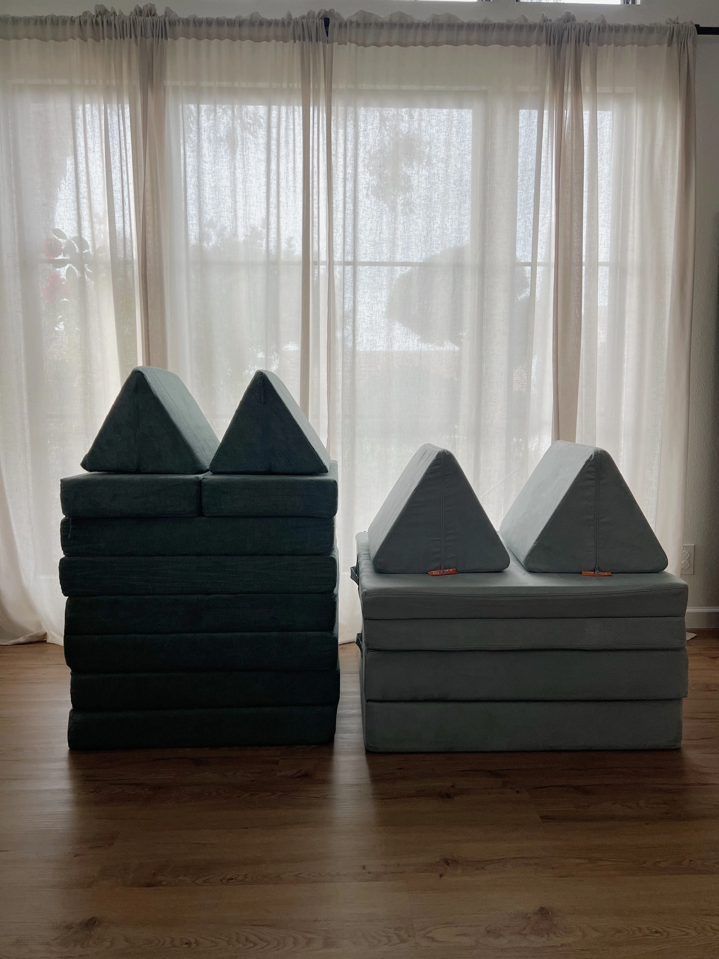 The Nugget Couch vs. Costco’s Yourigami Play Fort