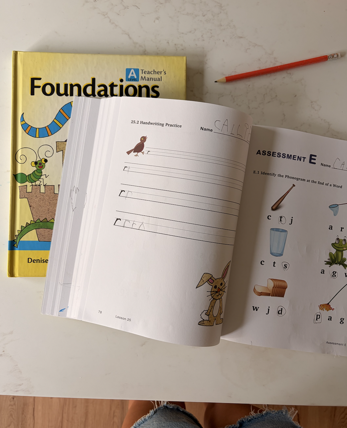 Our Kindergarten Homeschool Curriculum
