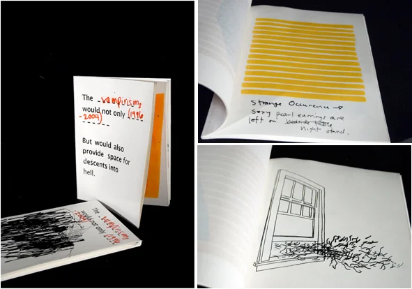    Vampirisms (1996-2004)     9"x12" Collection of 23 Lithographs, 2008  