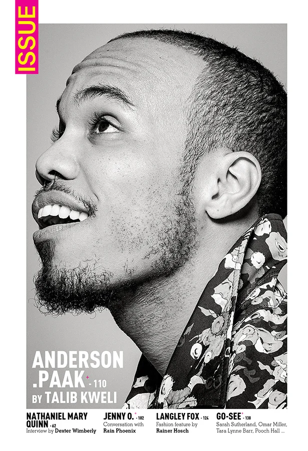 Anderson Paak • Jan Willem Dikkers • Issue Magazine