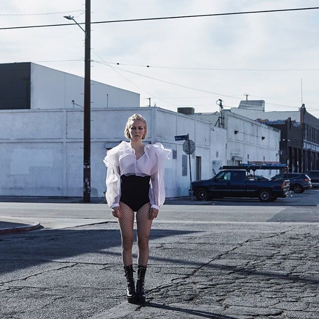 @vesalaofficial new album release date is 14th of February. Album &amp; marketing material of this amazing human being and artist photographed in Los Angeles Downtown some time ago. Styling @hennakristiina MUAH @karo_kangas #VESALA