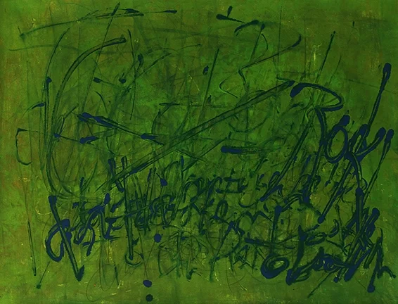 DON'T GO TO BROOKLYN I, 2012, acrylic and charcoal on paper, 20 x 26"