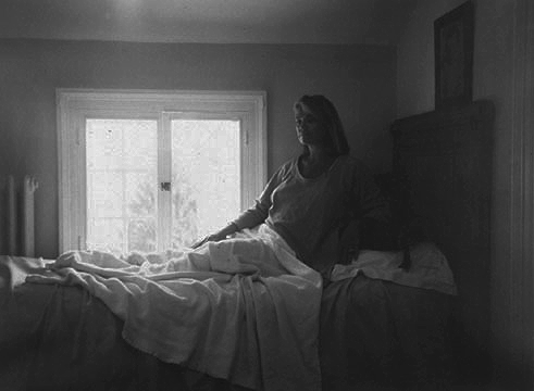 Birth of a Virgin, 1992, gelatin silver print, 36 x 42"