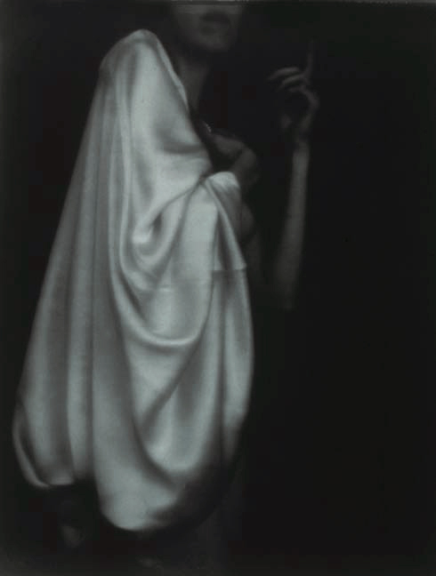 Annunciation/Angel, 1991, gelatin silver print, 45 x 38"