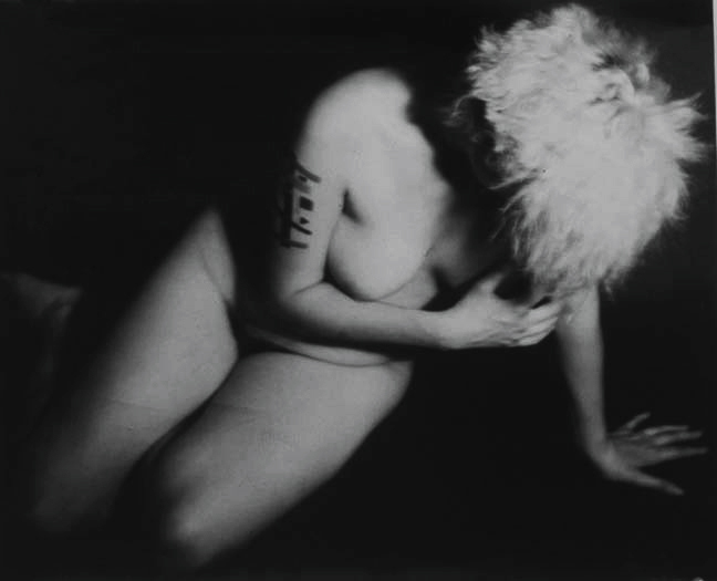 The Penitent Magdalene, 1992, gelatin silver print, 36 x 39"