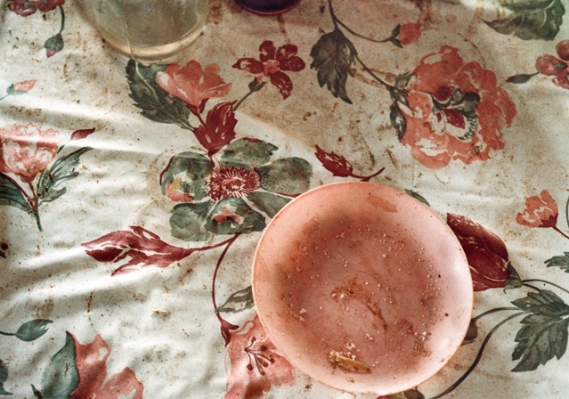 Dimitri's Farm/table, 1998-2015, archival digital print, 9.75 x 13.5"