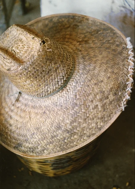 Dimitri's Farm/hat, 1998-2015, archival digital print, 13.5 x 9.75"