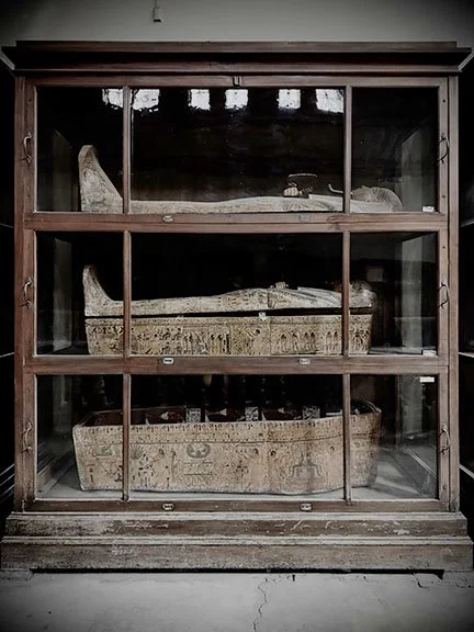  Egypt XVII, 2026, archival digital print on papyrus,   26 × 20 cm 