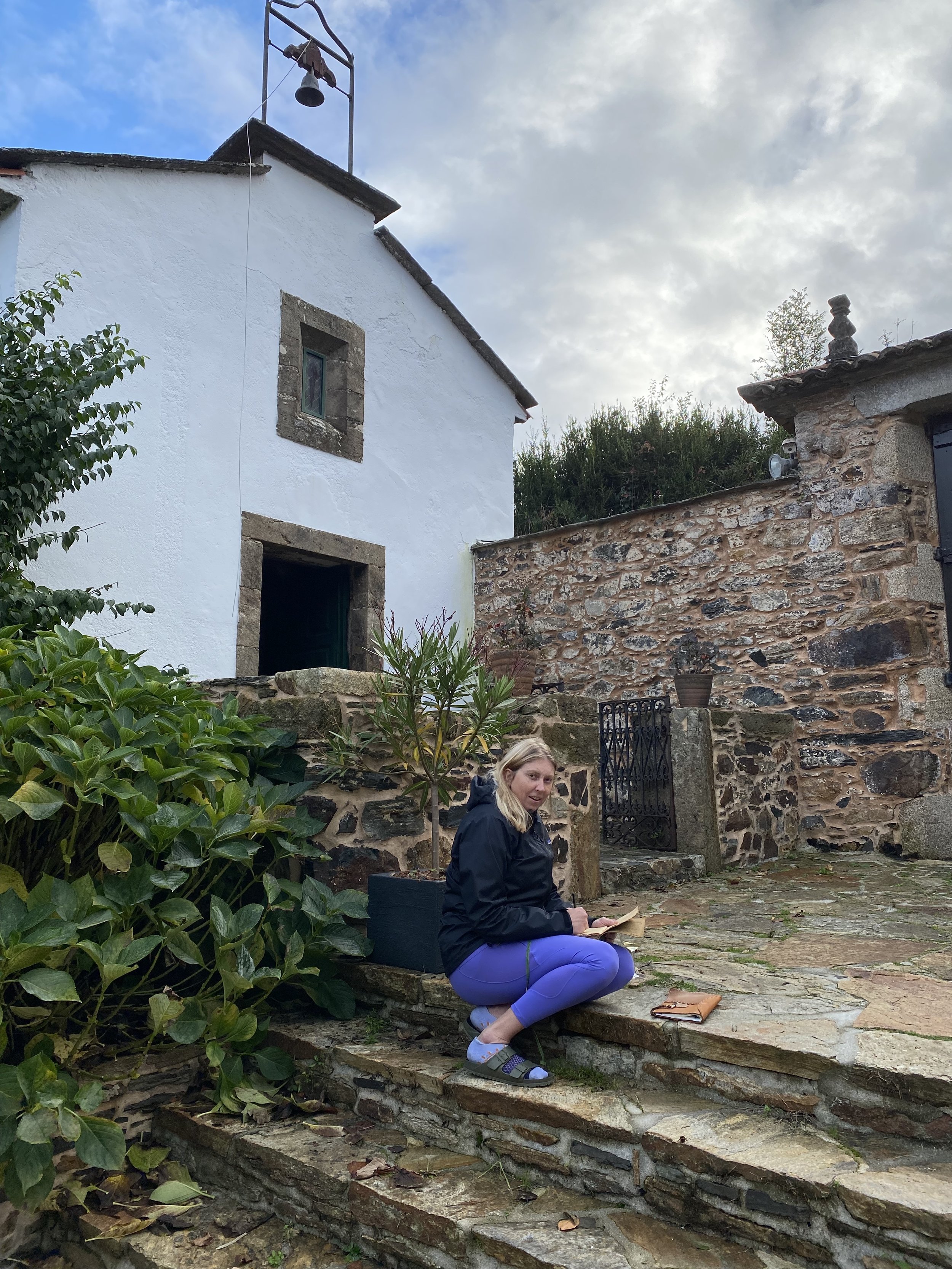 Cate in front of the Chapel.jpg