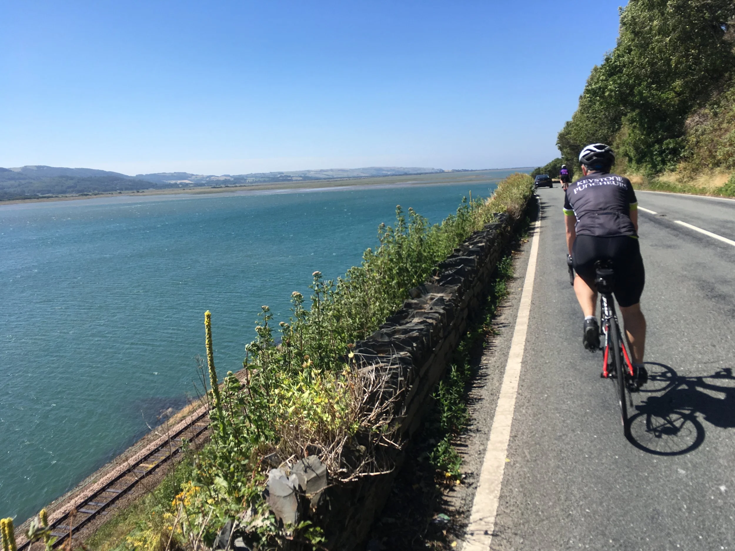 Cycling the Dyfi estuary