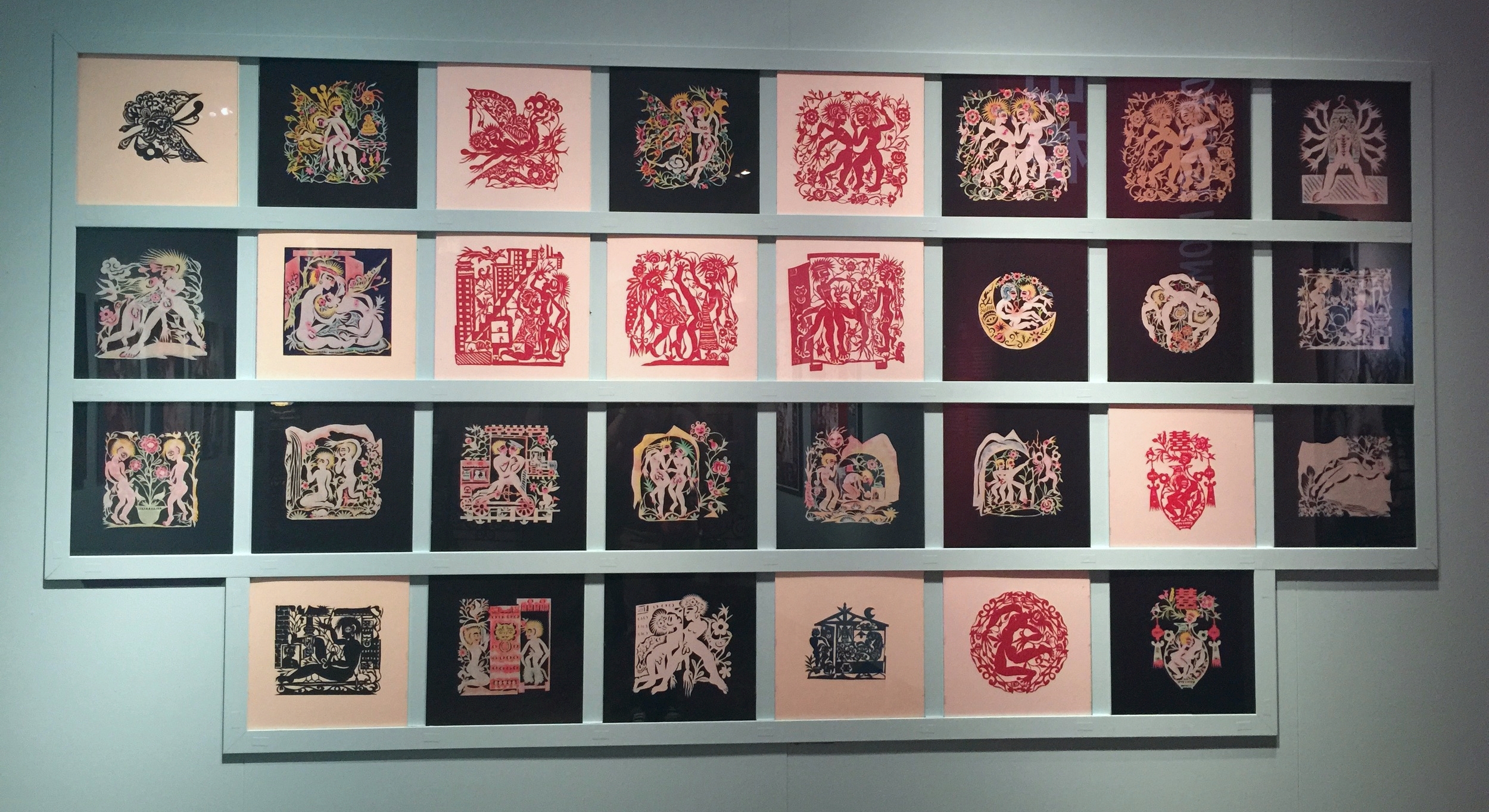 Xiyadie's paper cuttings