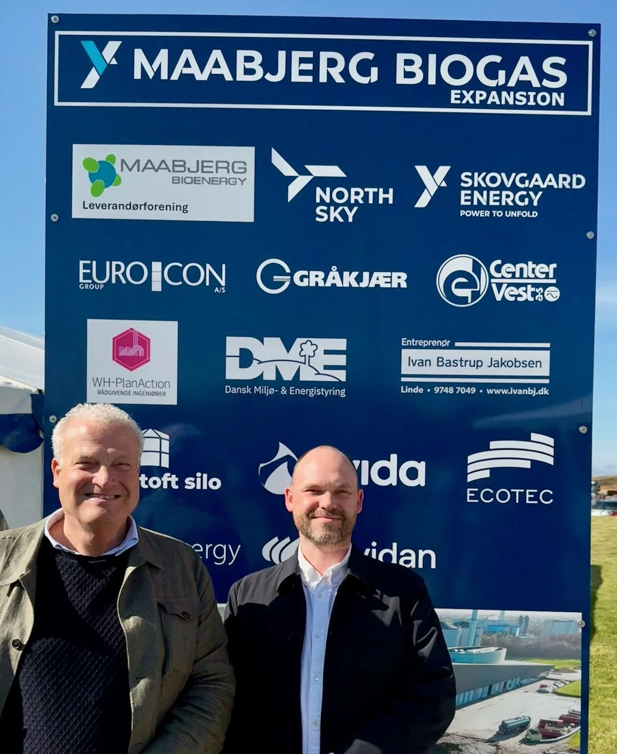Groundbreaking at Maabjerg Biogas