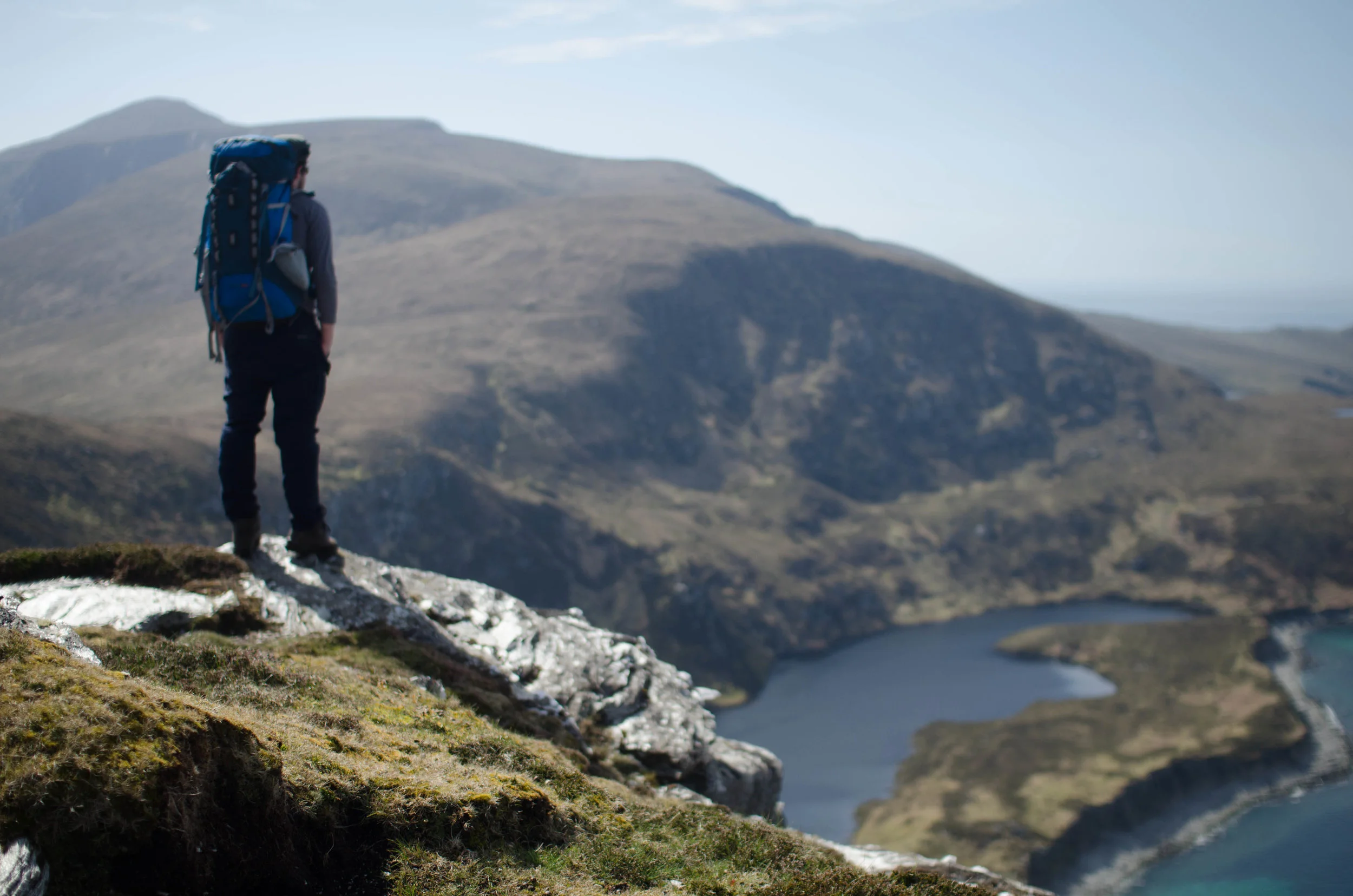 Backpacking beyond the mountains 