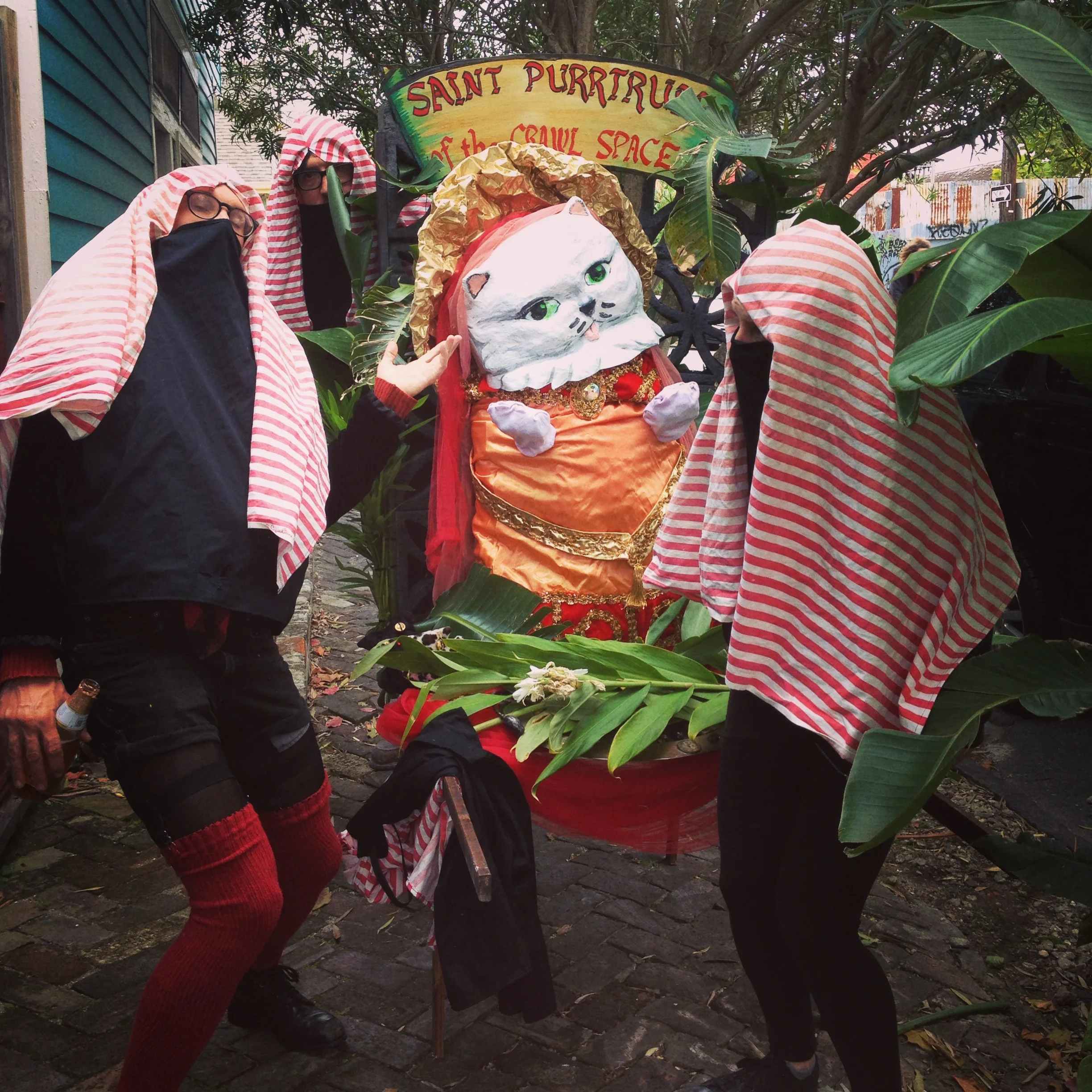 Fringe Theater Parade Saint Purrtrude