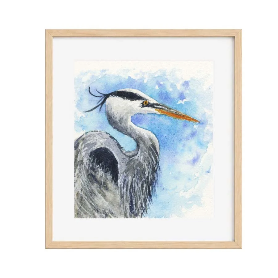 Heron Portrait